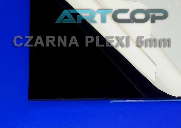 czarna plexi plesi plexiglas pmma 5mm ARTCOP