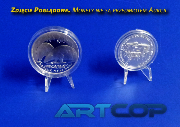 Podstawka ekspozytor z plexi na monety